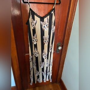 Dressed in LALA Kitty Slip Dress